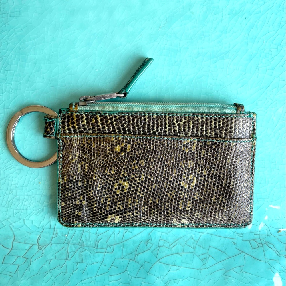 authentic tiffany genuine lizard key fob
